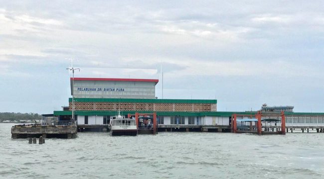 Pelabuhan Sri Bintan Pura, Tanjungpinang. (Nuzli Rhamadhani)