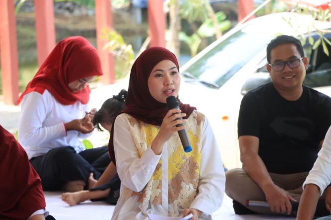 
					Ketua TPP PKK Bintan, Hafizha.(Foto : Humpro Pemkab Bintan)