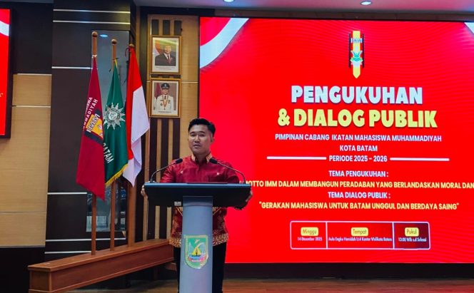 
					Zulkarnain, Ketua PC IMM Batam. (Foto : PC IMM Batam)