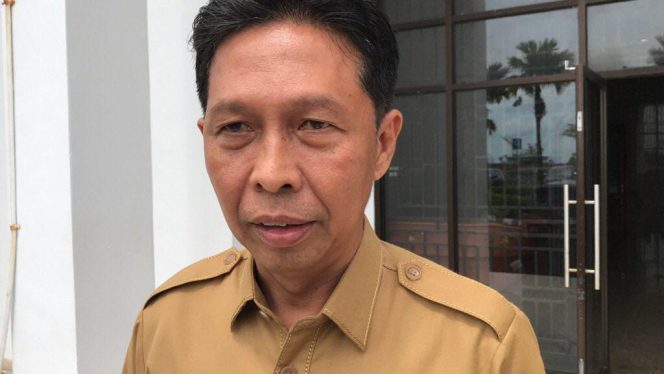 
					Kepala Dinas Pekerjaan Umum, Penataan Ruang dan Pertanahan (PUPRP) Rodi Yantari saat memberikan keterangan. (Nuzli Rhamadhani)
