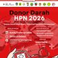Donor Darah HPN 2026, PWI Tanjungpinang Libatkan Lintas Instansi