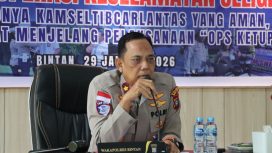 Wakapolres Bintan, Kompol Eri Sujati, Kamis (29/01) F-Humas Polres Bintan.