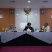 Pertemuan antara Komisi I DPRD Provinsi Sumsel bersama Komisi I DPRD Provinsi Kepulauan Riau serta jajaran Dinas Komunikasi dan Informatika Kepri di Gedung Graha Kepri, Batam Center, Rabu (28/1/2026). (Ziqri/DISKOMINFO KEPRI)