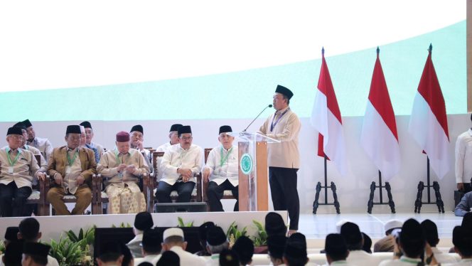 
					Menteri Agraria dan Tata Ruang/Kepala Badan Pertanahan Nasional (ATR/BPN), Nusron Wahid, dikukuhkan sebagai Ketua Majelis Ulama Indonesia (MUI) Bidang Penanggulangan Bencana Dewan Pimpinan Pusat MUI periode 2025-2030.