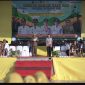 Wakil Gubernur Kepri, Nyanyang Haris Pratamura saat memimpin upacara Hari K3 Nasional di Karimun, Senin (09/02) F-Kominfo Kepri