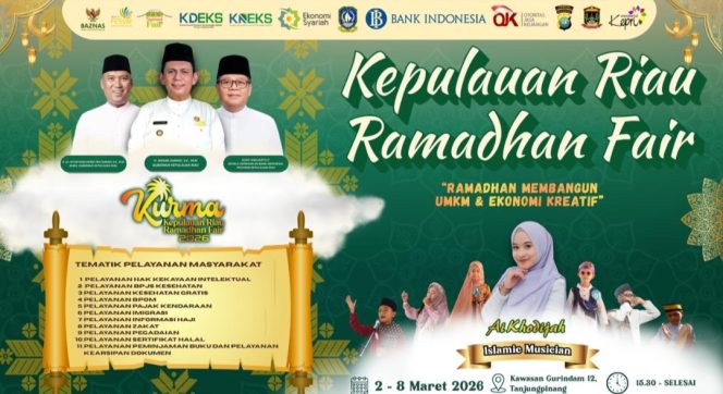
					Flayer Kepulauan Riau Ramadhan Fair (KURMA) 2026 
