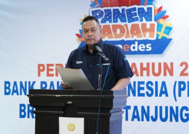 
					Kepala Cabang BRI Tanjungpinang, Haris Hanafi Nasution, F- Suaib Kepri.info