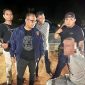 Nasrun Dj, terduga pelaku pembunuhan dan mutilasi tak berkutik saat diamankan tim Jatanras Polresta Tanjungpinang dan Polsek Tanjungpinang Timur, Rabu (25/02) malam. F-net