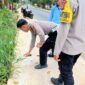 Olah TKP kecelakaan Lalu Lintas di Jalan Nusantara KM 20, Kamis (05/03). F-Polres Bintan