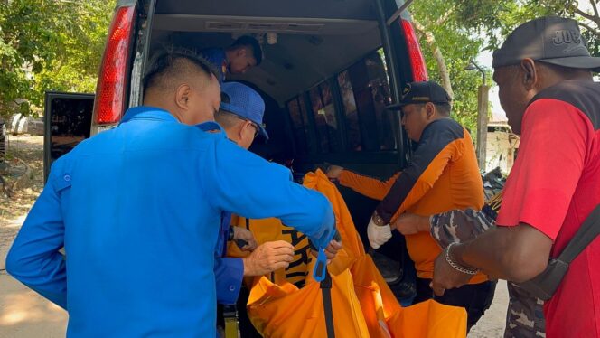 
					Jenazah NW (35) tahun saat dievakuasi ke RS Bhayangkara Polda Kepri, Rabu (25/03) F. Kepri.info