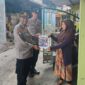 Wakasat Binmas Polresta Tanjungpinang, Iptu Helman bersama personilnya saat melakukan sosialisasi dan himbauan untuk tidak membakar lahan maupun hutan, Jumat (27/03). F-Humas Polresta Tanjungpinang