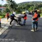 Proyek Preservasi Jalan di Letung. F- DPUPP Kepri