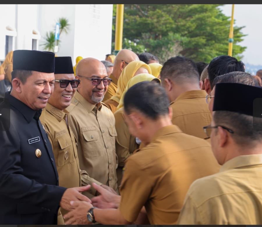 Apel Perdana Pasca Idul Fitri, Gubernur Ansar Ajak ASN Tingkatkan Kinerja dan Perkuat Solidaritas