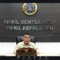 Wakil Menteri Agraria dan Tata Ruang/Wakil Kepala Badan Pertanahan Nasional (Wamen ATR/Waka BPN), Ossy Dermawan, menjadi narasumber dalam Webinar Nasional Masyarakat Profesi Penilai Indonesia (MAPPI) pada Senin (23/02/2026