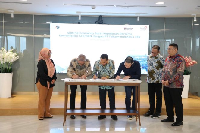 
					Kementerian ATR/BPN Bentuk Satgas untuk Pengamanan Aset PT Telkom Indonesia
