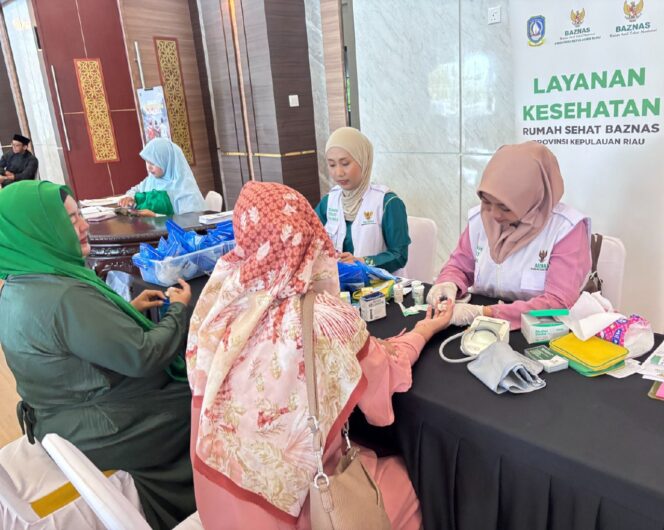 
					Ramadan Sehat, BAZNAS Berikan Layanan Kesehatan Gratis pada Mustahik di Kepri