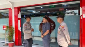 Satuan Pembinaan Masyarakat (Sat Binmas) Polresta Tanjungpinang melaksanakan kegiatan Pembinaan Keamanan Swakarsa (Binkamsa) kepada petugas keamanan (Satpam) Grapari Telkomsel Kota Tanjungpinang. Senin (06/04/2026). F-Humas Polresta Tanjungpinang 