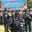 Polresta Tanjungpinang menggelar latihan dalmas jelang pengamanan hari May Day 2026 di lapangan apel Bhayangkara Polresta Tanjungpinang. Senin (13/04/2026)