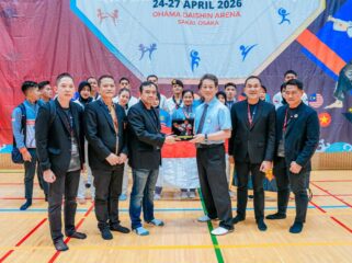 Atlet Taekwondo Polri Juara umum di Jepang.
