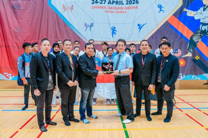 
					Atlet Taekwondo Polri Juara umum di Jepang.