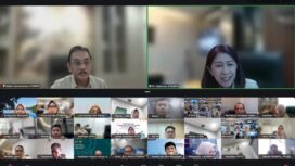 Sekretaris Jenderal ATR/BPN, Dalu Agung Darmawan, saat membuka Rapat Pembahasan Usulan Klasifikasi Rincian Output dan Rincian Output tahun 2027 pada Senin (06/04/2026) secara daring
