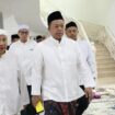 Menteri Agraria dan Tata Ruang/Kepala Badan Pertanahan Nasional (ATR/BPN), Nusron Wahid, memotivasi santri di Pondok Pesantren Al-Bahjah