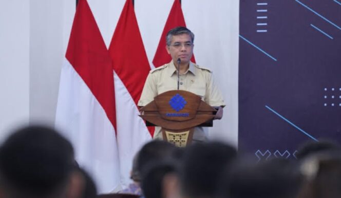 
					Menteri Ketenagakerjaan Yassierli. F-Humas.