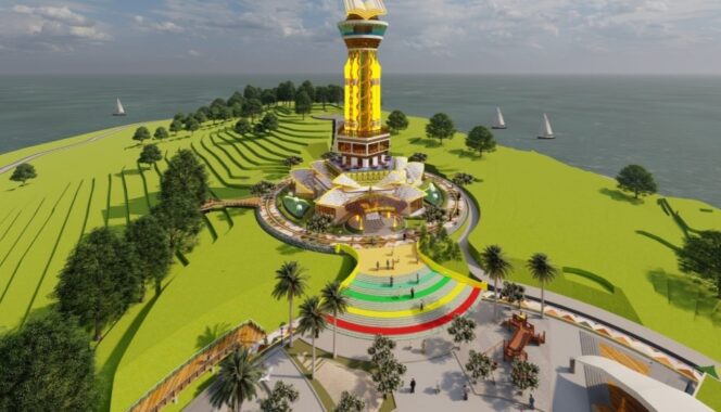 
					Desain Pembangunan Museum dan Monumen Tugu Bahasa di Pulau Penyengat, F-DPUPP Kepri
