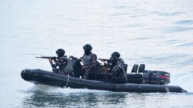 Wujudkan Prajurit Profesional Satkat Koarmada I Gelar Latihan Patroli Keamanan Laut