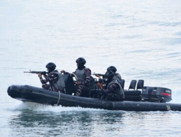 Wujudkan Prajurit Profesional Satkat Koarmada I Gelar Latihan Patroli Keamanan Laut