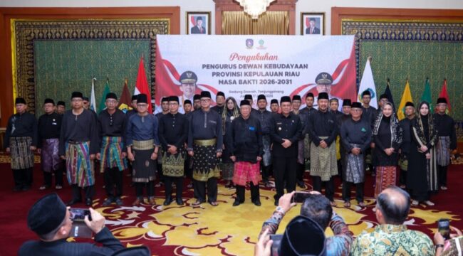 Dewan Kebudayaan Provinsi Kepulauan Riau masa bakti 2026–2031. F-Kominfo Kepri 