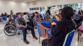 Kementerian Ketenagakerjaan (Kemnaker) terus memperluas kesempatan kerja bagi penyandang disabilitas melalui pelatihan kewirausahaan.