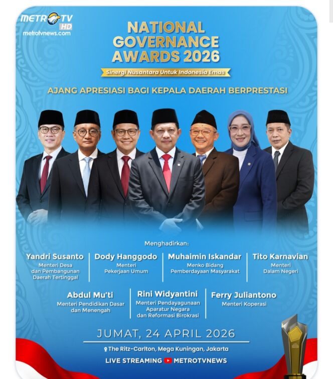 
					Sejumlah menteri yang akan hadir dalam acara tersebut, Jum'at (24/04) .