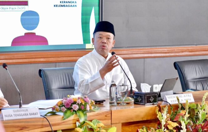 
					Menteri Agraria dan Tata Ruang/Kepala Badan Pertanahan Nasional (ATR/BPN), Nusron Wahid,