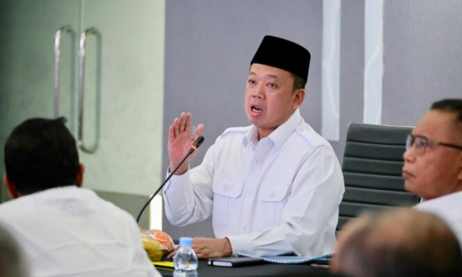 
					Rapim Akhir Kuartal I 2026, Menteri Nusron Instruksikan Jajaran Tuntaskan Berkas Layanan Pertanahan