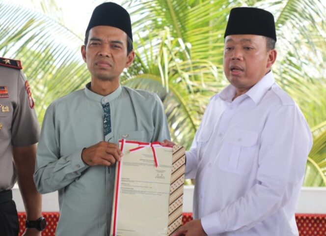 
					UAS dan Mentri Nusron 