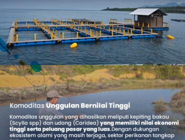 Kabupaten Lingga menawarkan peluang investasi yang kuat dari sektor Perairan Umum Darat (PUD).