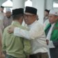Wakil Gubernur Kepulauan Riau Nyanyang Haris Pratamura bersama Ketua BKOW Provinsi Kepri Nenny Dwiyana Nyanyang membersamai masyarakat Kabupaten Lingga dalam menunaikan Salat Iduladha 1447 Hijriah di Masjid Besar Azzulfa, Jalan Kartini, Dabo Lama, Kecamatan Singkep, Kabupaten Lingga, Rabu (27/5/2026).