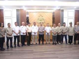 pengurus PWI Pusat dalam audiensi bersama Kapolda Kepri, Selasa (5/5/2026)