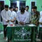 Bupati Bintan, Roby Kurniawan, dengan penuh syukur meresmikan Kantor Majelis Wakil Cabang Nahdlatul Ulama (MWC-NU) Kecamatan Gunung Kijang, Selasa malam (5/5).