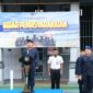 Kepala Rutan Kelas I Tanjungpinang, Alanta Imanuel Ketaren, memimpin langsung pembacaan ikrar yang berisi komitmen menjaga Rutan tetap steril dari handphone ilegal, narkoba, dan praktik penipuan, Jum'at (08/05) F-Rutan Kelas I Tanjungpinang