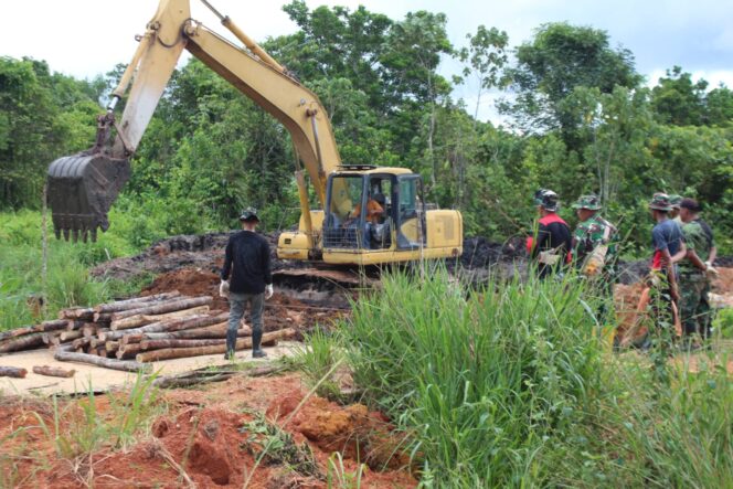 
					Kodim 0315/Tanjungpinang Bangun Jembatan Garuda di Bintan, Wujud Dukungan Program Nasional dari Presiden RI