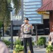 Kapolresta Tanjungpinang Pimpin Apel Kesiapan Pengamanan Hari Raya IdulAdha 1447 H di lapangan Bhayangkara Mapolresta Tanjungpinang. Selasa (26/05/2026)