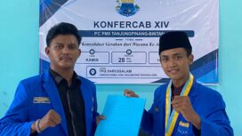 Muhammad Al Mujrin resmi terpilih secara aklamasi sebagai Ketua Pengurus Cabang (PC) PMII Tanjungpinang-Bintan periode 2026–2027.