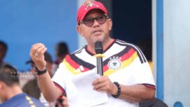 Wali Kota Tanjungpinang, H. Lis Darmansyah, S.H., Menghadiri peringati Hari Buruh Internasional atau May Day, di Terminal Sei Carang, Jumat (1/5).