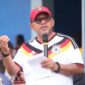Wali Kota Tanjungpinang, H. Lis Darmansyah, S.H., Menghadiri peringati Hari Buruh Internasional atau May Day, di Terminal Sei Carang, Jumat (1/5).