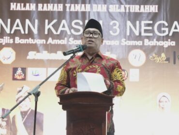 Wakil Gubernur Kepulauan Riau, Nyanyang Haris Pratamura, menghadiri kegiatan Bantuan Amal Jalinan Kasih 3 Negara (Sahabat Dua Roda) & Club Pemotoran serta Persilatan Bima Sakti yang digelar di Moro, Kabupaten Karimun, Sabtu (2/5/2026).