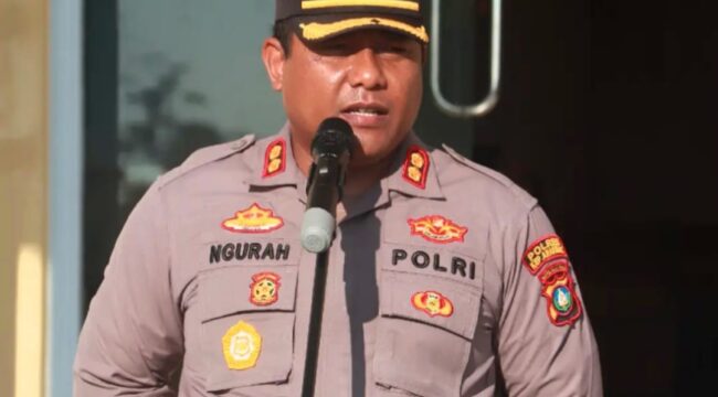 Kapolres Kepulauan Anambas, AKBP I Gusti Ngurah Agung Budianaloka, Rabu (13/05)