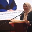 Ketua TP PKK Provinsi Kepulauan Riau sekaligus Ketua Yayasan Kanker Indonesia (YKI) Provinsi Kepulauan Riau, Dewi Kumalasari Ansar