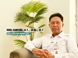 Kepala DPUPP Kepri, Rodi Yantari, S.T., M.M., MT.